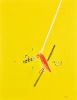 Craigie Aitchison, R.A. - Red Bird