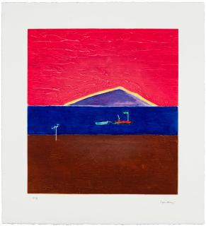 Craigie Aitchison - Holy Island