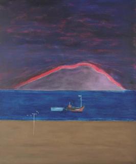 Craigie Aitchison - Holy Island
