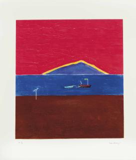Craigie Aitchison - Holy Island