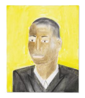 Craigie Aitchison - Model with Black Jacket