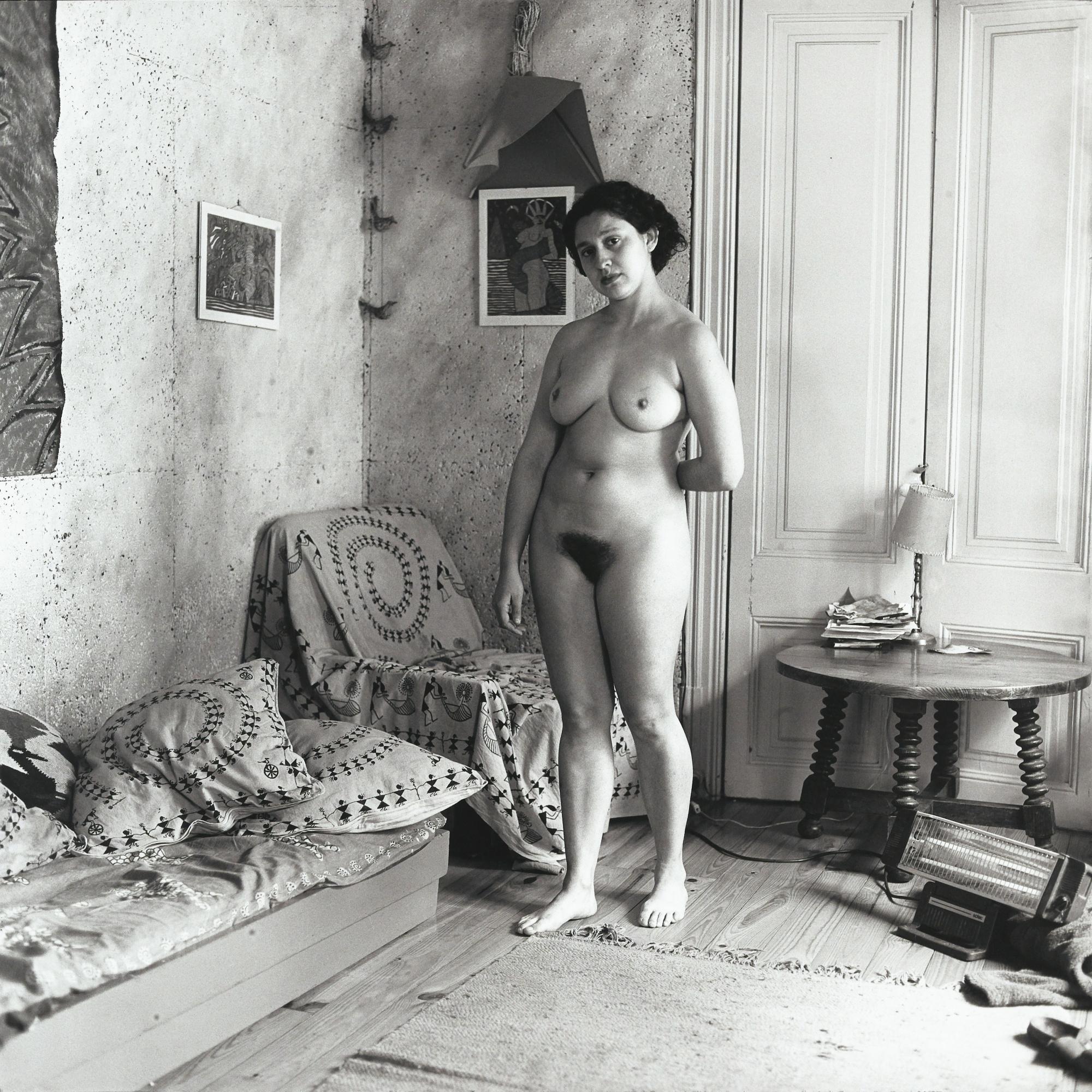 Craigie Horsfield - Andrea Cruz. Carrer Junta De Camere, Barcelona, February 1996Unique Silver Print, Printed 2000. With A Gallery Label On The Reverse Of The Frame. Flush-Mounted To Aluminium And Framed.