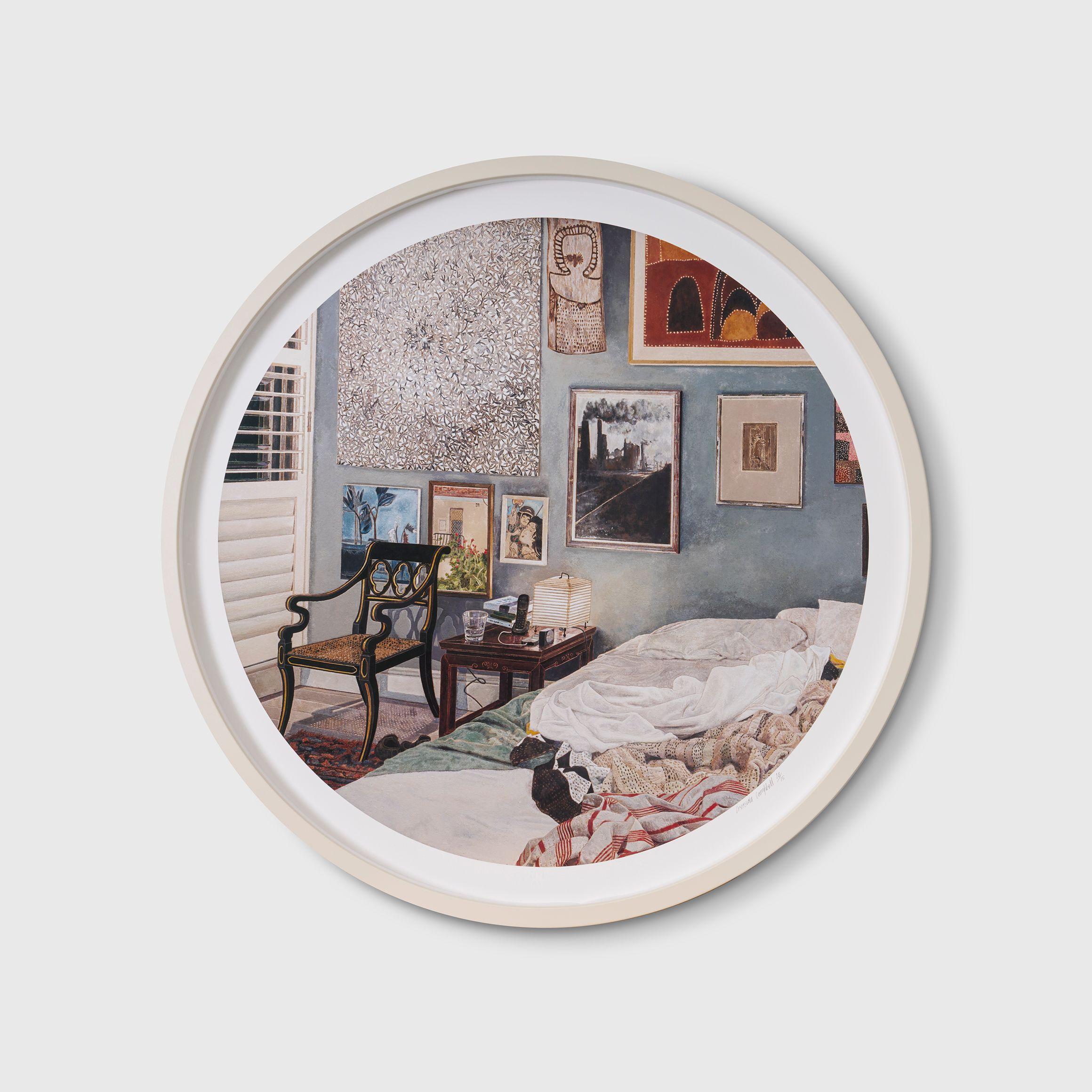 Cressida Campbell - Bedroom Nocturne, 2022