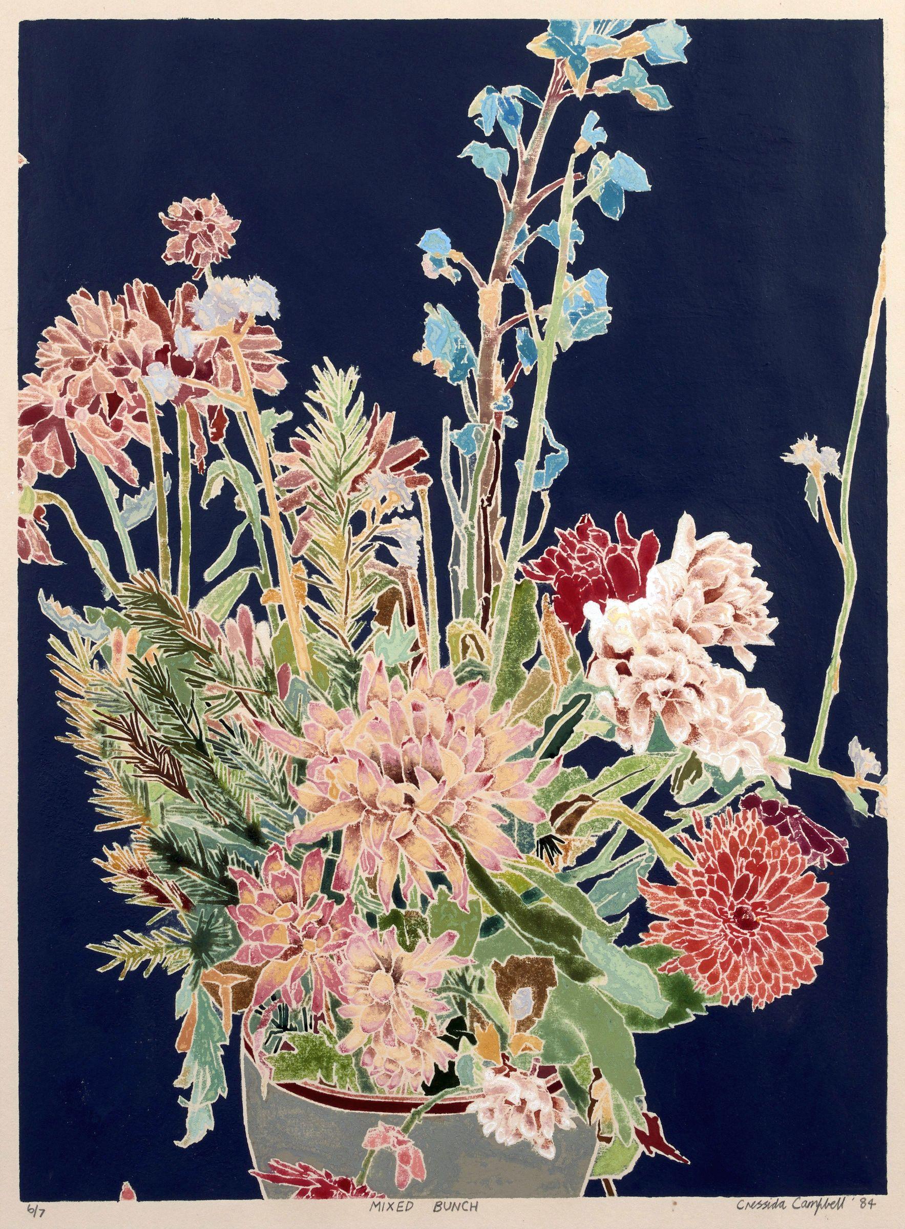 Cressida Campbell - Mixed Bunch, 1984