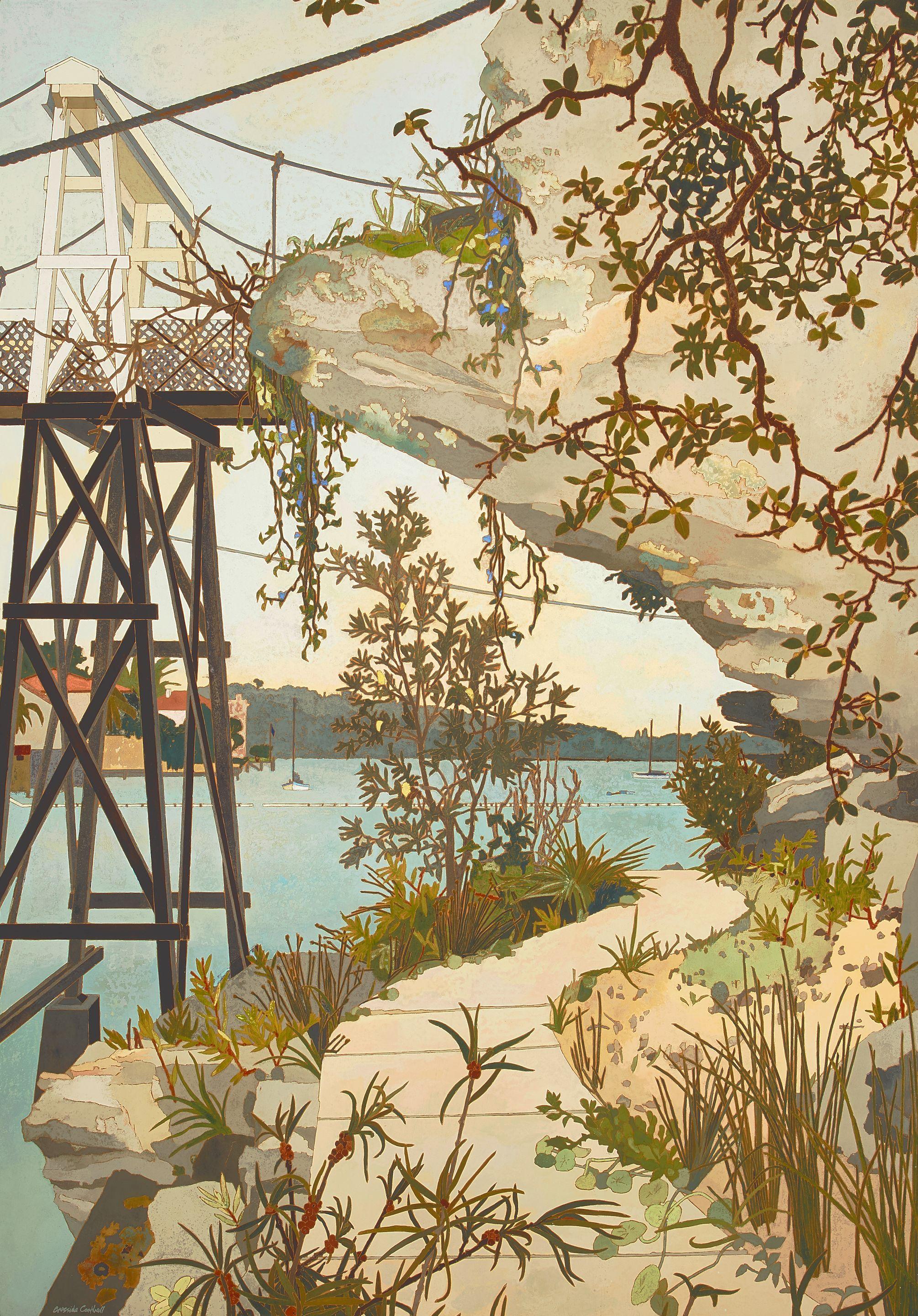 Cressida Campbell - Parsley Bay, Sydney, 1992