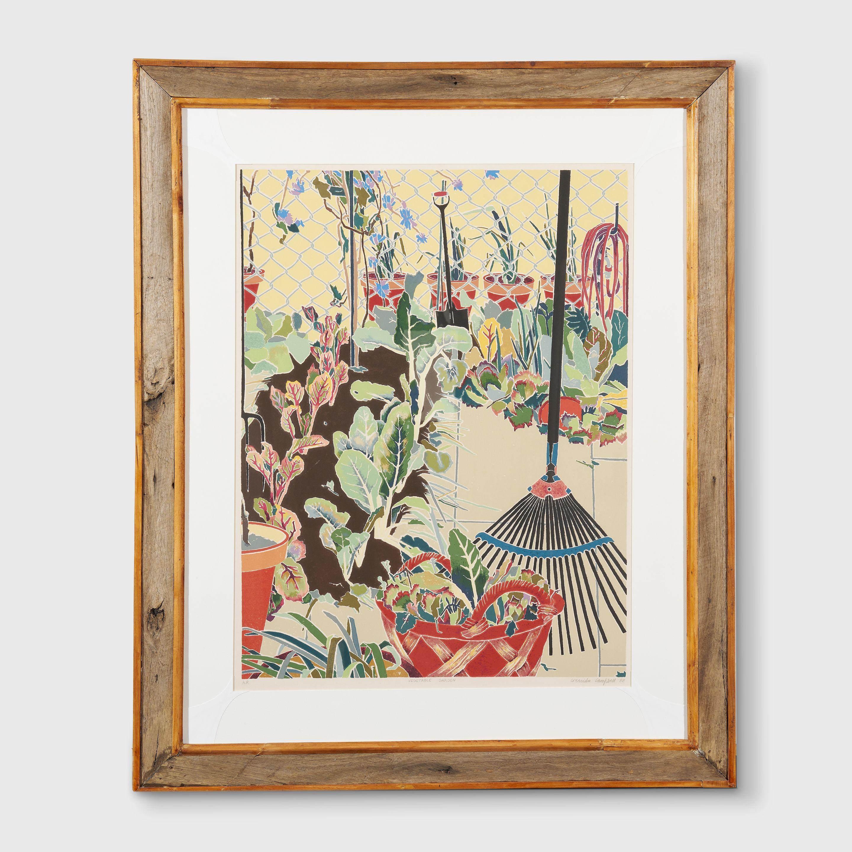 Cressida Campbell - Vegetable Garden, 1988