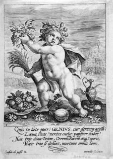 Crispijn de Passe de Oude - Bacchus.