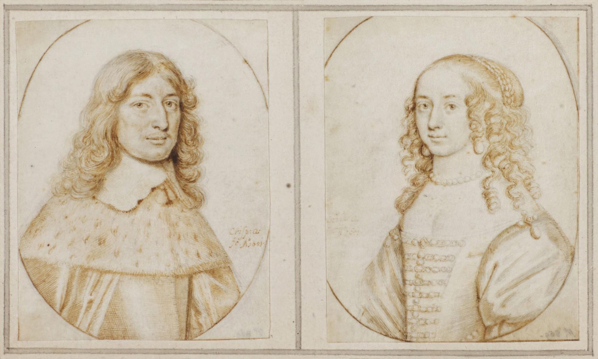 Crispijn Van De Passe Ii - Portrait Of A Man And His Wife