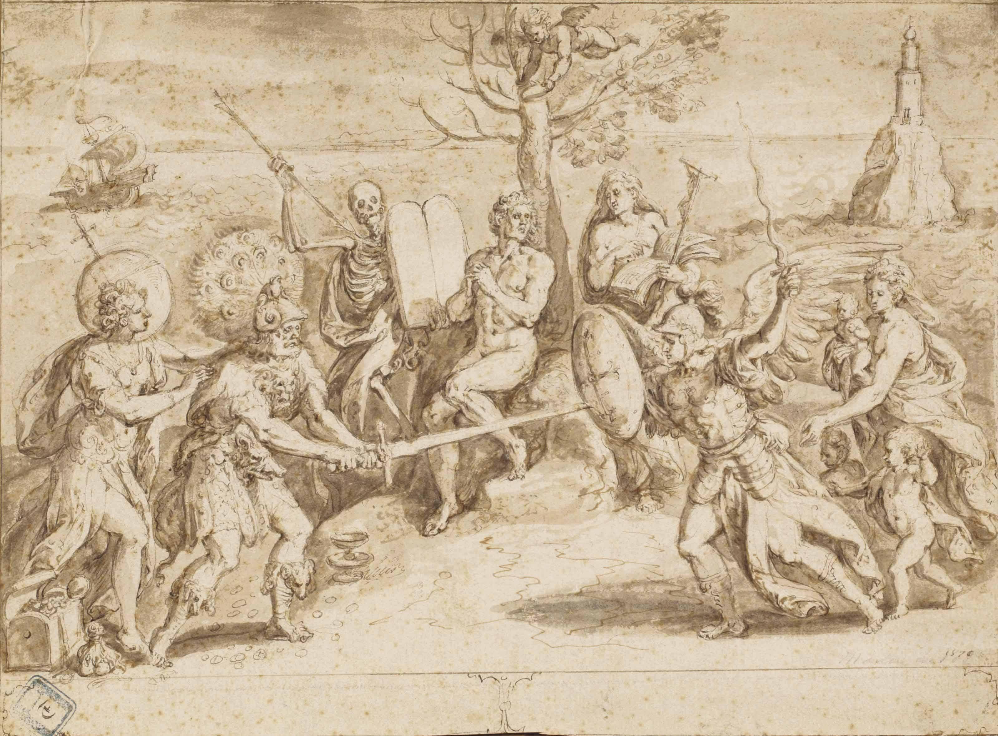 Crispijn van den Broeck - The Choice Between The Spirit And The Flesh