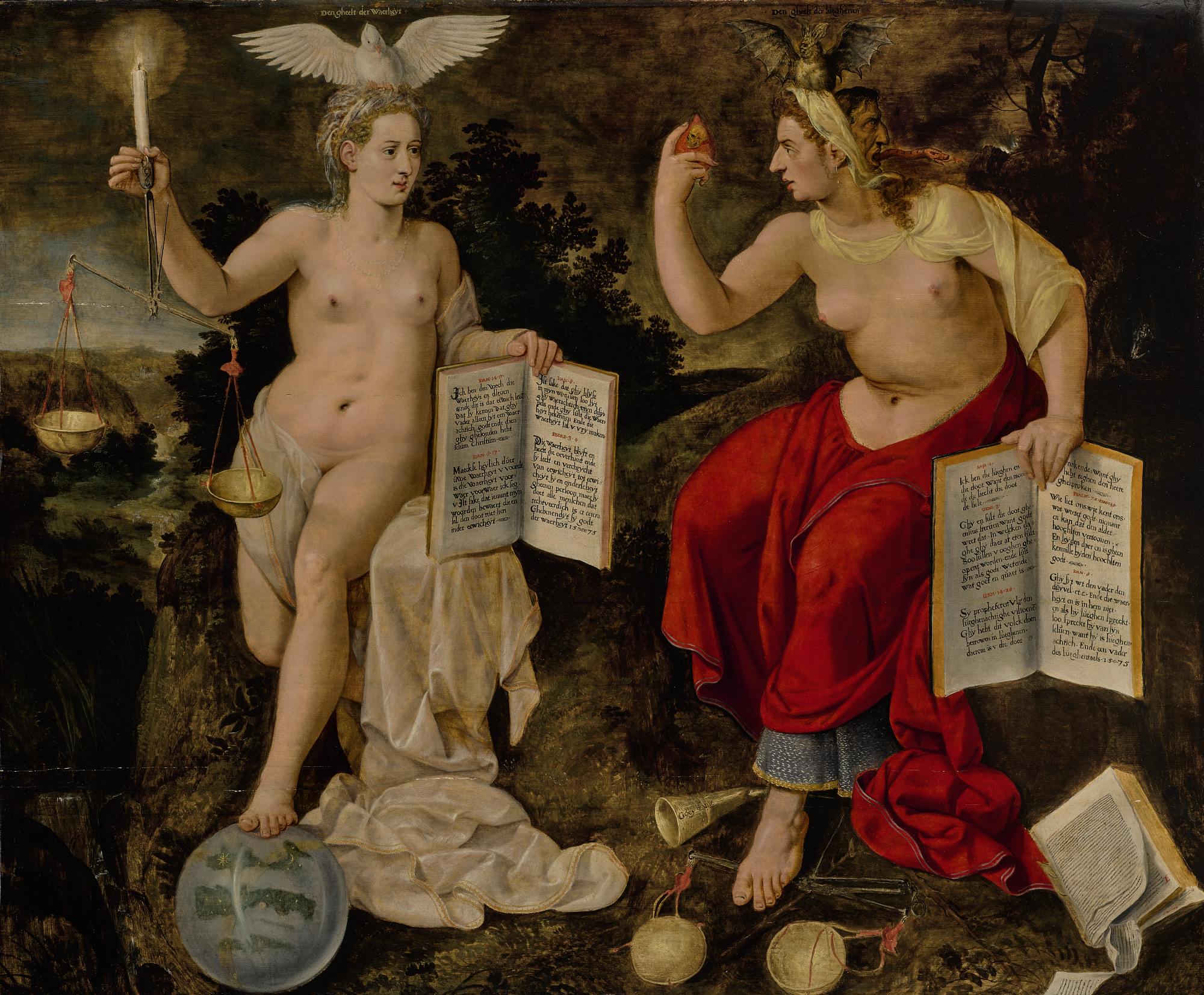 Crispin Van Den Broeck - An Allegory Of Truth And Deception