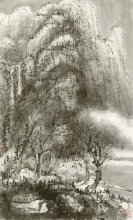 Cui Ruzhou - Landscape In Snow