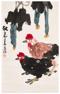 Cui Zifan - Two Chickens