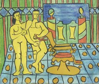 Cundo Bermudez - Boceto de \