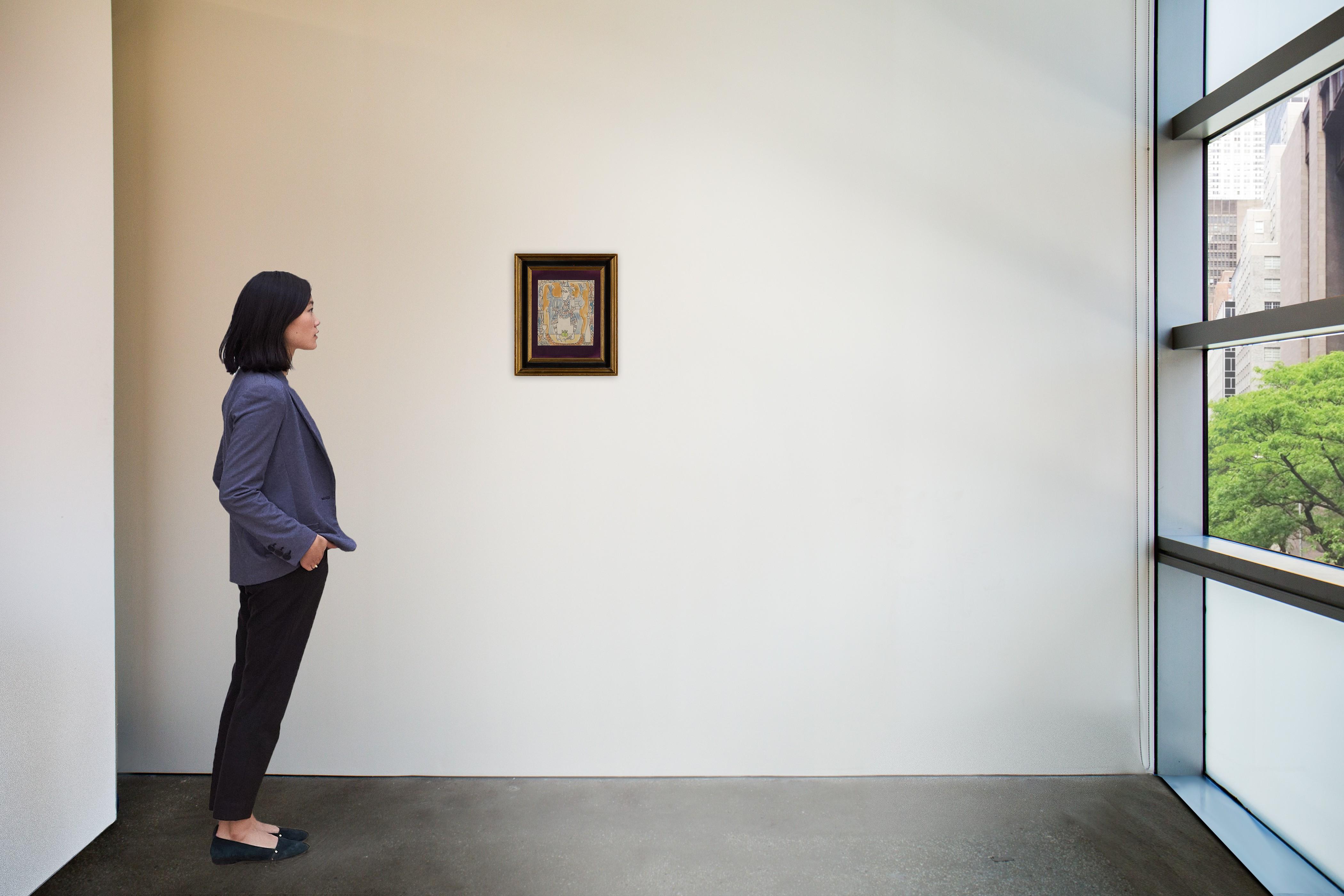 Cundo Bermúdez - Figura con manzanas