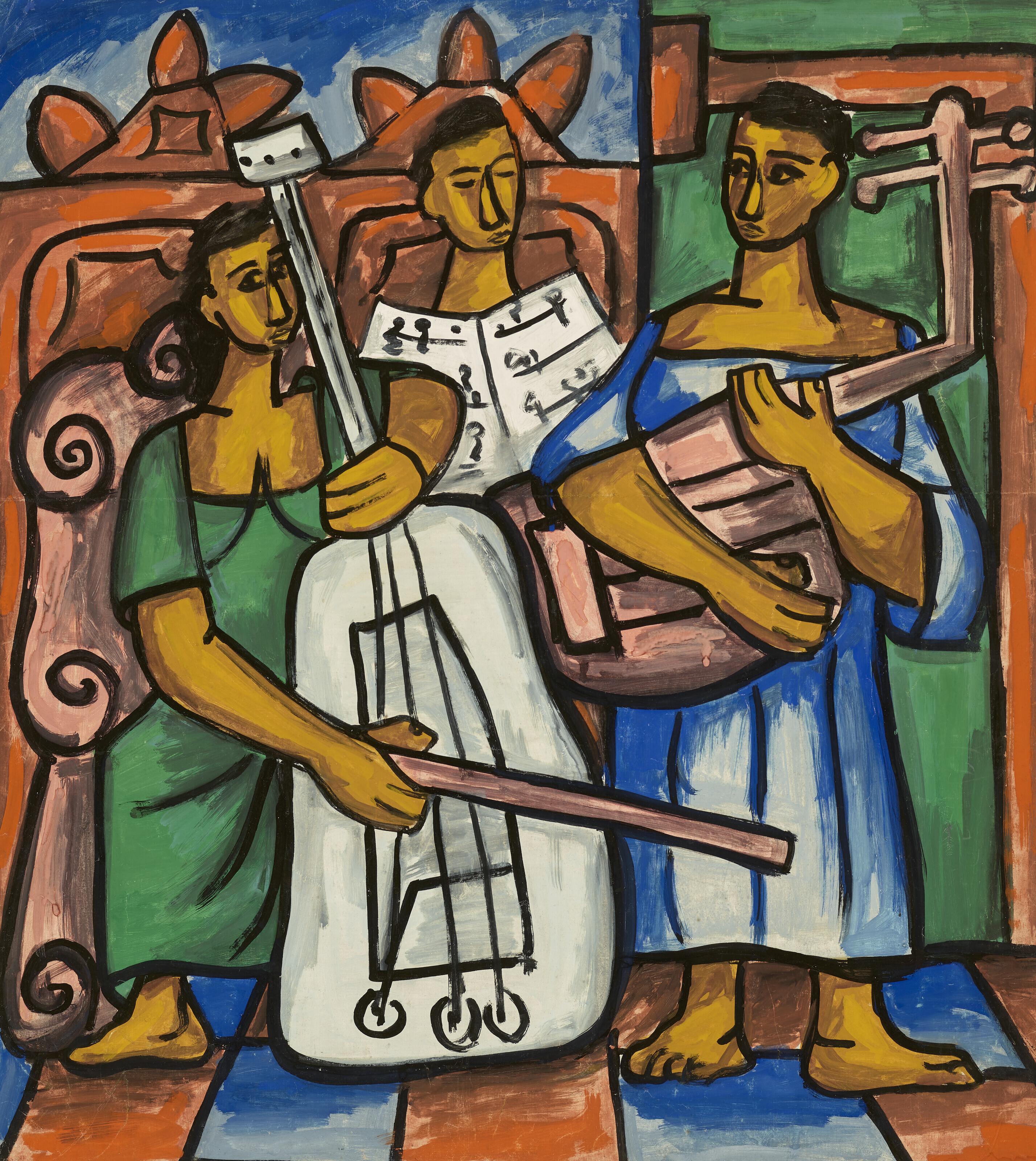 Cundo Bermúdez - Three Musicians