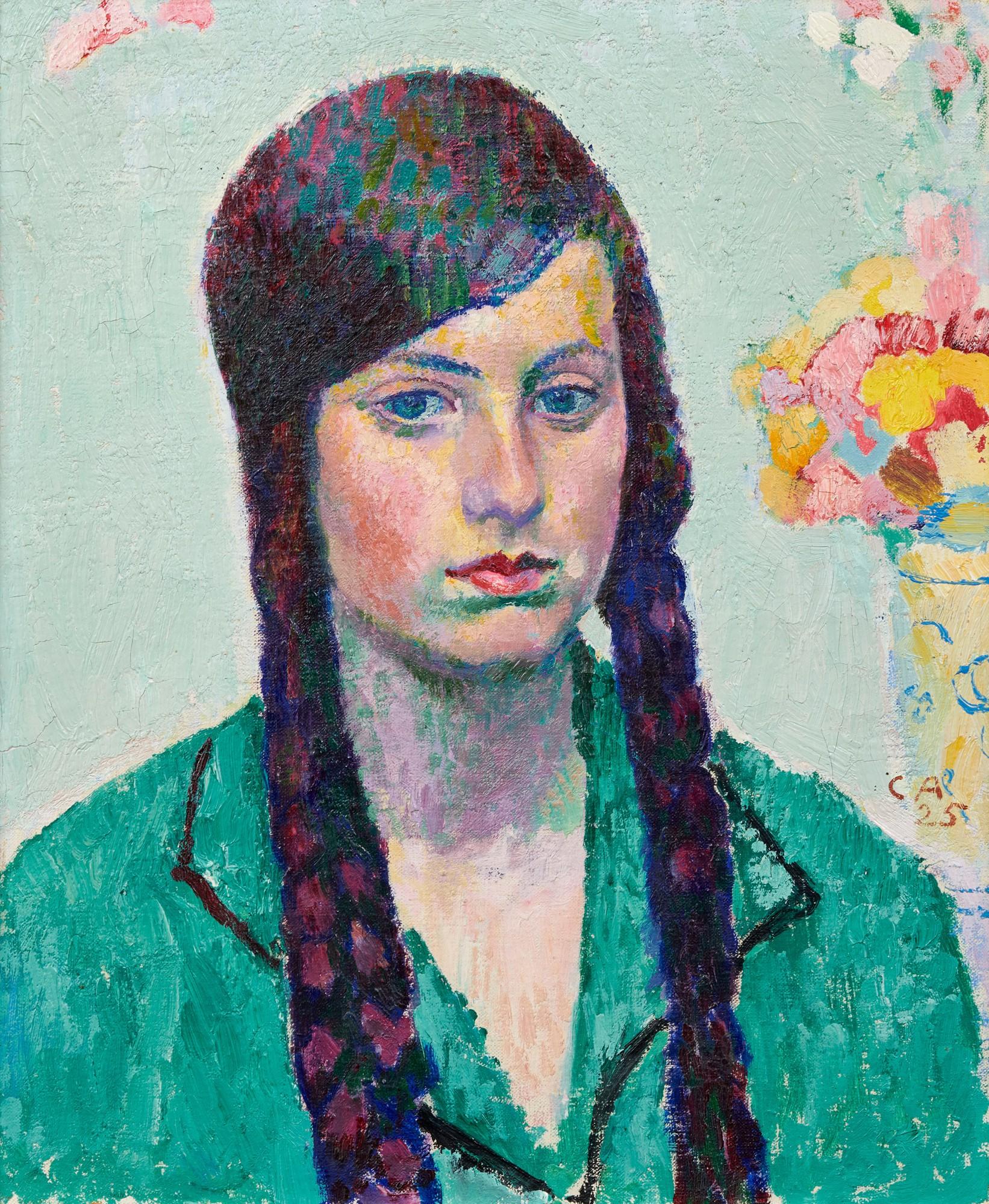 Cuno Amiet - Bildnis Edith Kottmann, 1925