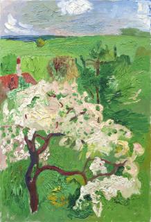 Cuno Amiet - Blühender Baum, 1945