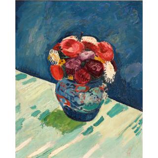 Cuno Amiet - Blumenstillleben, 1912 Flower Still Life, 1912