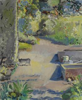 Cuno Amiet - Dans le jardin, 1934