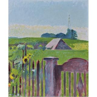 Cuno Amiet - Das Gartentor, 1957 Garden Door, 1957