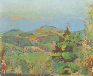 Cuno Amiet - Emmentaler Landschaft (Lueg), 1929