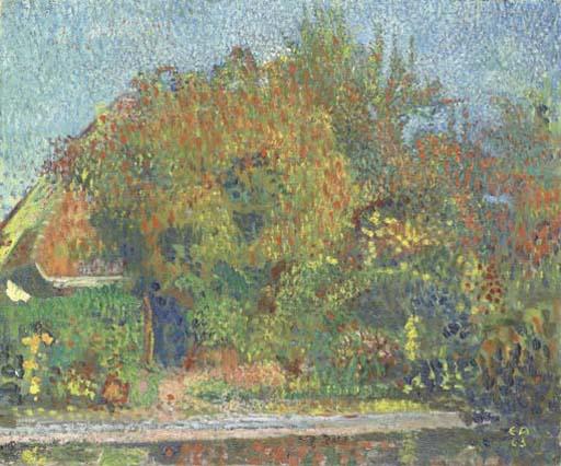 Cuno Amiet - Herbstfarben, 1943 (Garten Auf der Oschwand)