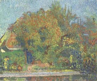 Cuno Amiet - Herbstfarben, 1943 (Garten Auf der Oschwand)