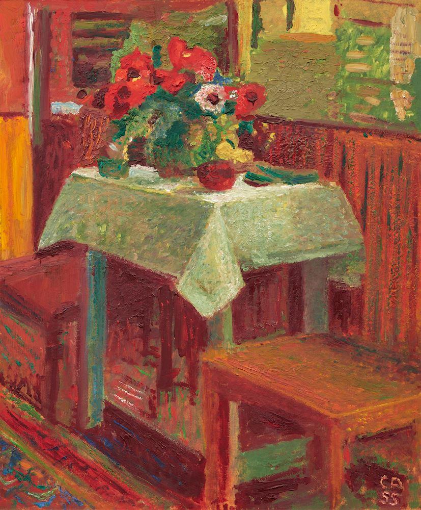 Cuno Amiet - Interieur. 1955.