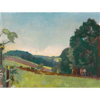 Cuno Amiet - Landschaft, 1938 Landscape, 1938