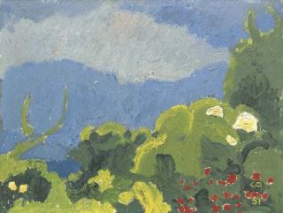 Cuno Amiet - Sommergarten, 1951