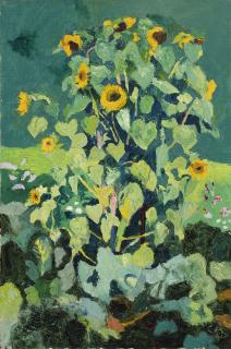Cuno Amiet - Sonnenblumen, 1941
