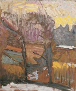 Cuno Amiet - Vorfrühling, 1953