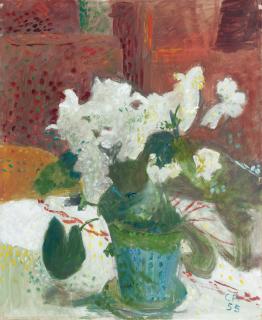 Cuno Amiet - Weisse Zyklamen, 1955 White Cyclamen, 1955