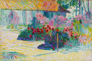 Curt Herrmann - Garten des Architekten Henry van der Velde in Weimar