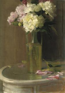Curt Herrmann - Pfingstrosenstrauss - Peonies