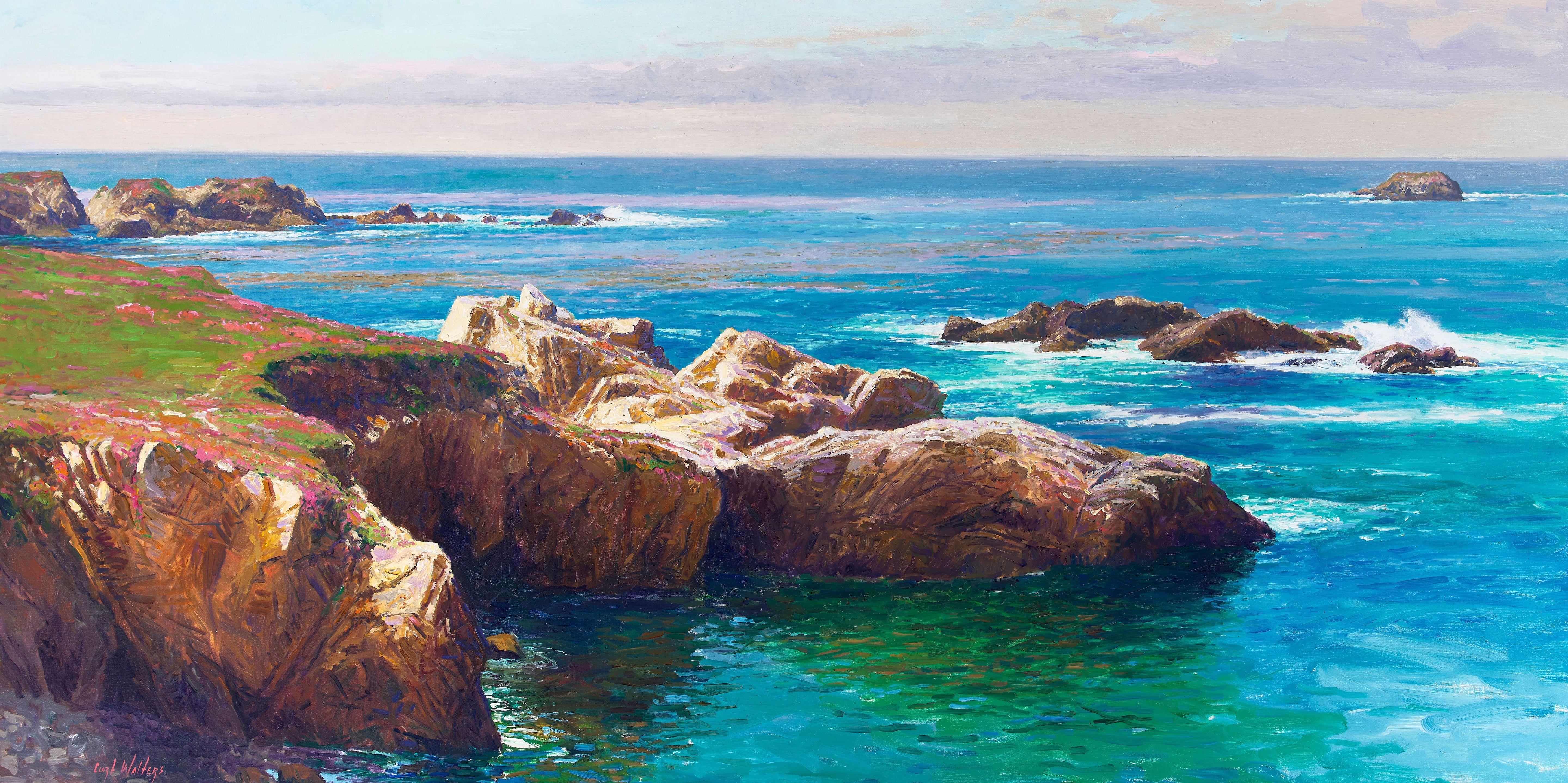 Curt Walters - Coastal Scene (Point Lobos)