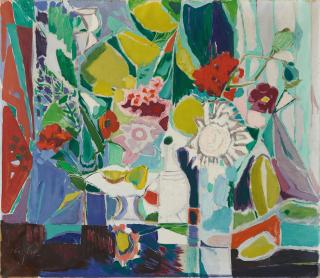 Curth Georg Becker - Fleurs du Mal / Stilleben Schafgarbe