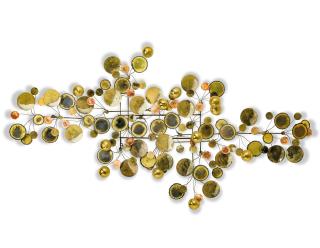 Curtis Jere - A \'Raindrops\' Large Wall Sculpture, Dated 1973