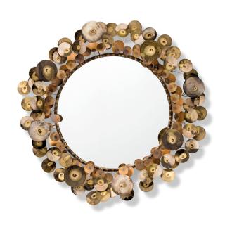 Curtis Jere - A \'Raindrops\' Model Mirror, Circa 1975