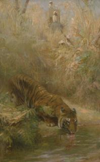 Cuthbert Edmund Swan - The Tiger Hunt