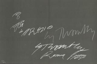 Cy Twombly - 8 Odi di Orazio