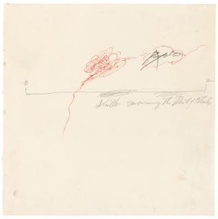 Cy Twombly - Achilles Mourning the Death of Patroclus