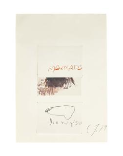 Cy Twombly - Dionysus