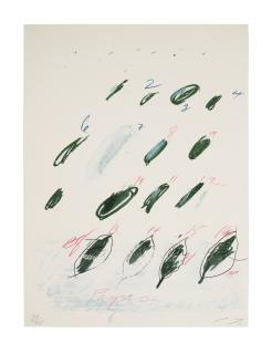 Cy Twombly - Fagus Silvatica, from Natural History Part II: Some Trees of Italy