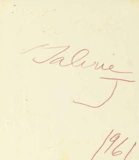 Cy Twombly - Galerie J No. 4