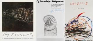 Cy Twombly - Konvolut von 3 Plakaten