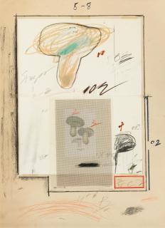 Cy Twombly - Natural History Part I, No. III, Mushrooms