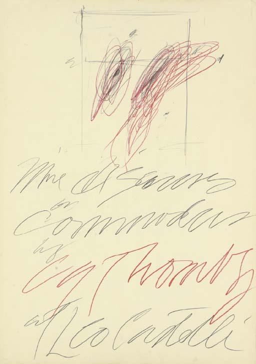 Cy Twombly - Nine Discourses of Commodus