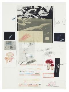 Cy Twombly - No. X, from Natural History Part I: Mushrooms