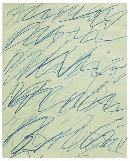 Cy Twombly - Roman Notes III, from Roman Notes
